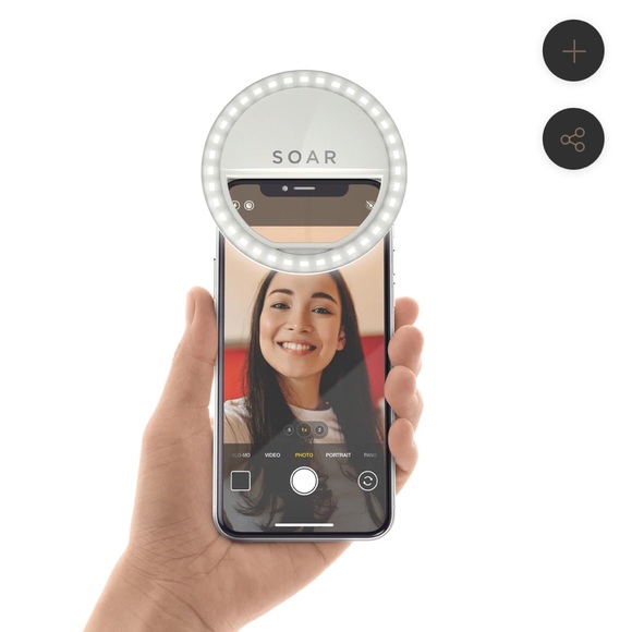 SOAR Clip-On Selfie Ring Light NWOT - Picture 5 of 5